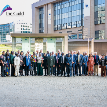 Vice-Chancellors and Presidents of ARUA and The Guild in Brussels, Belgium